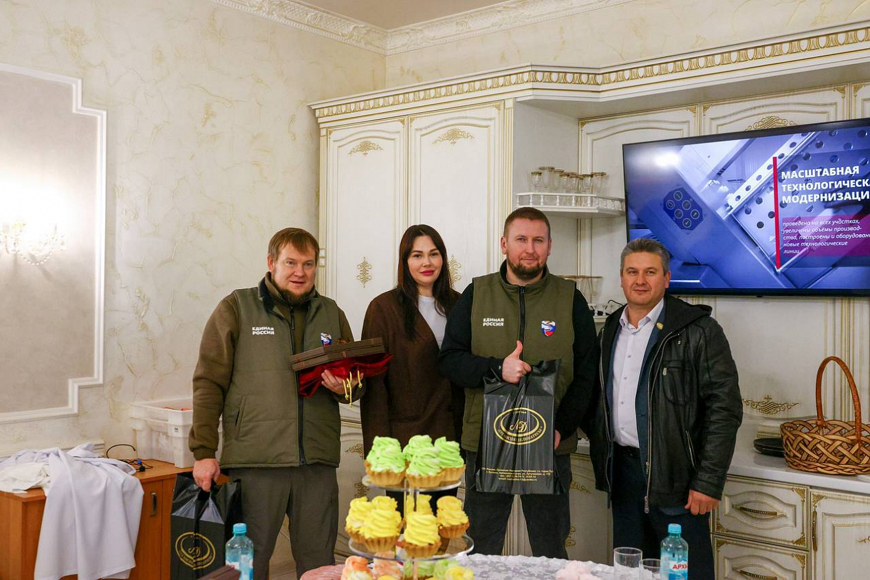 ООО «Луганский Мясокомбинат» открыл двери для активной молодежи!